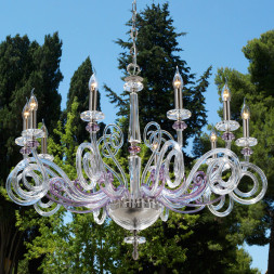 Люстра Euroluce Cloe L10 Silver wisteria