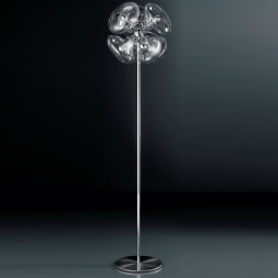 Торшер IDL Moira 366/6P chrome + CRISTALLO
