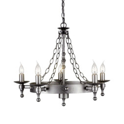 Люстра Elstead Lighting Warwick WR5 GRAPHITE