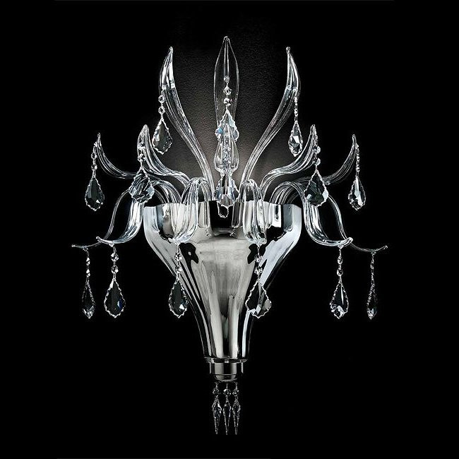 Бра Beby Garden Party 7810A01 Chrome Silver Cortina Swarovski Plaque