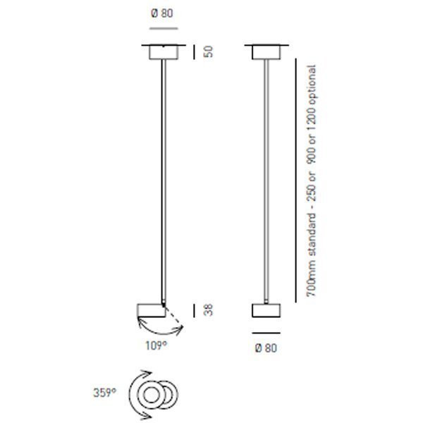 Подвесной светильник Axo Light FAVILLA SUSPENSION LAMP 105 04
