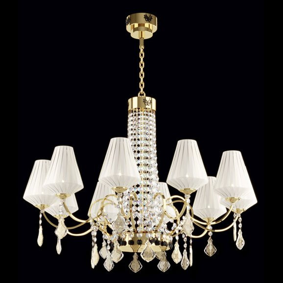 Люстра Beby Group Charming beauty 0250B04 Light gold White White gold leaf