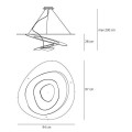 Подвесной светильник Artemide Pirce sospensione Halo 1239010A