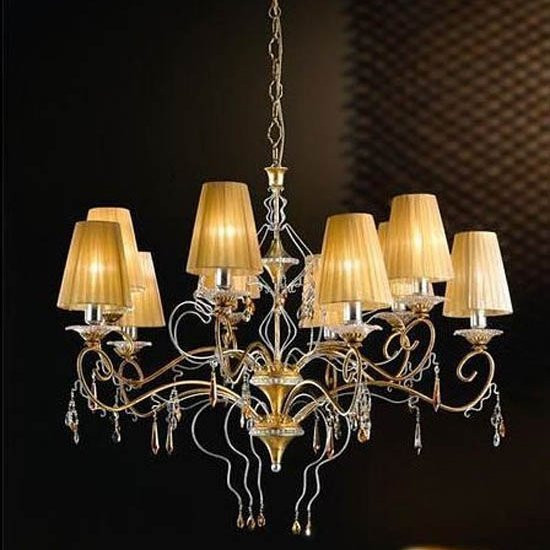 Люстра Renzo Del Ventisette L 14107/10 CP DEC. CROMO