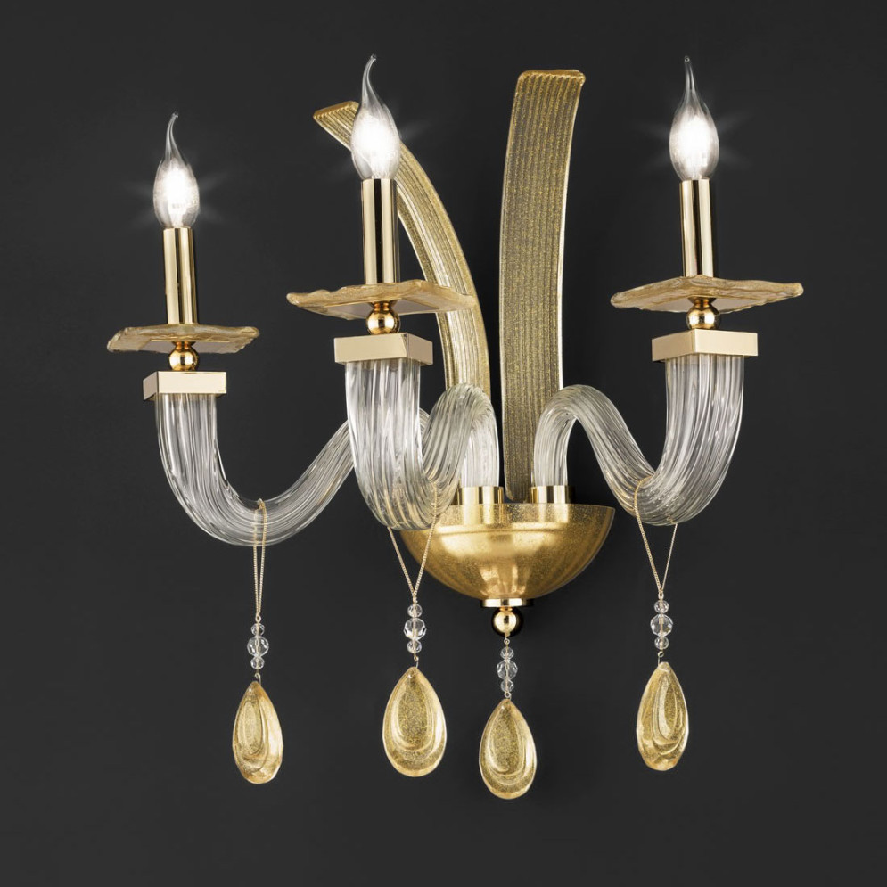 Бра Euroluce Soar A3 gold Sheen