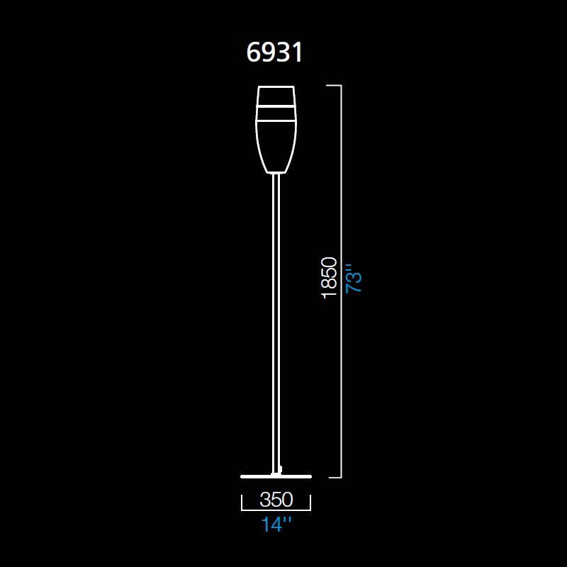 Торшер Barovier&amp;Toso Aurum 6931