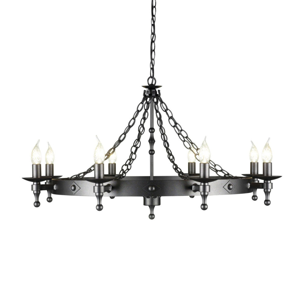 Люстра Elstead Lighting Warwick WR8 GRAPHITE