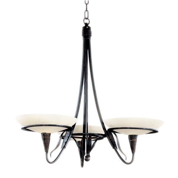 Люстра Masca Tuscania 1507/3 Peltro / Glass 54