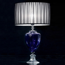 Настольная лампа Euroluce Pluton LG1 silver Violet