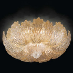 Потолочный светильник Renzo Del Ventisette &quot;Floreale&quot; PL 13826/8 D60 DEC. Ambra