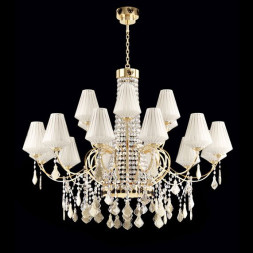 Люстра Beby Group Charming beauty 0250B10 Light gold White White gold leaf