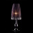 Настольная лампа Beby La Femme 7700L01 Chrome Dark rome 397 Swarovski Almond