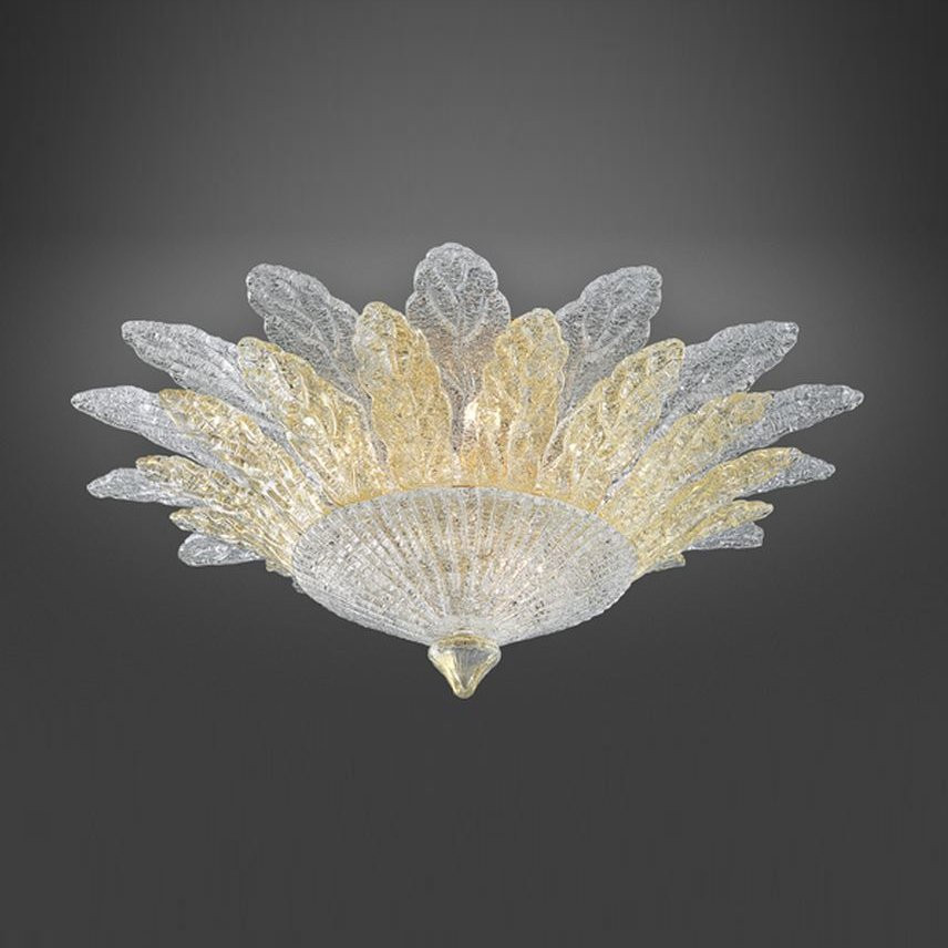 Потолочный светильник Italamp 73/70 Transp.-gold/ O