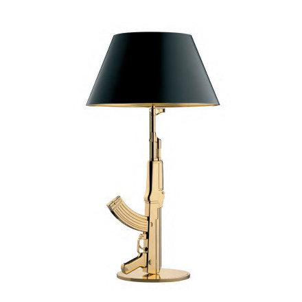 Настольная лампа Flos Guns Table Gun Gold F2954000