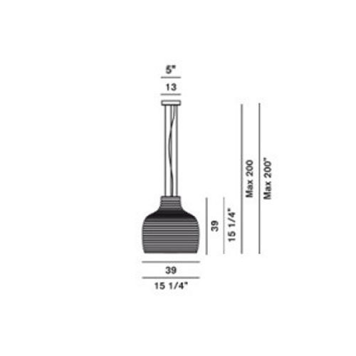 Подвесной светильник Foscarini Behive 203007 10