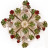 Настенно-потолочный светильник Passeri International Rose PL 5255/4 Dec. 05