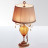 Настольная лампа Euroluce Impero LG5 Amber