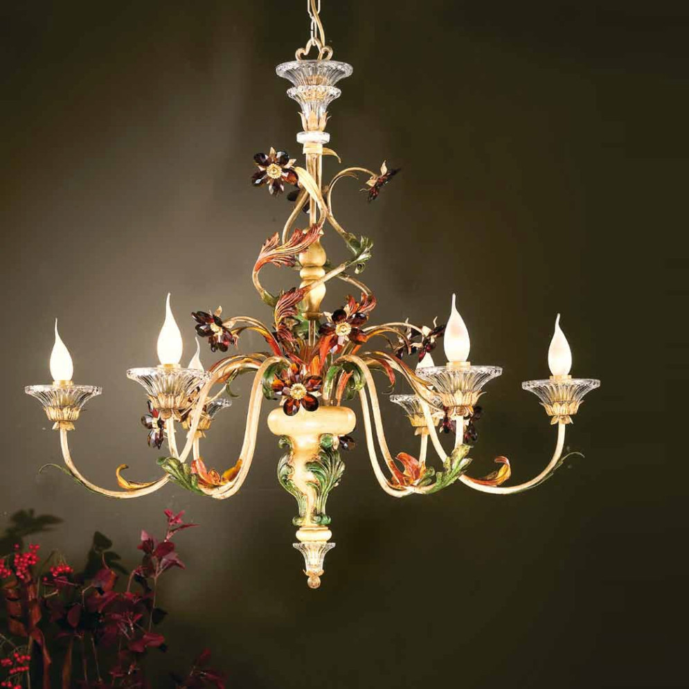 Люстра Passeri International Legno L 7450/6 Dec. 073