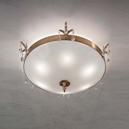 Потолочный светильник Masiero Primadonna PL3 G01 Swarovski elements