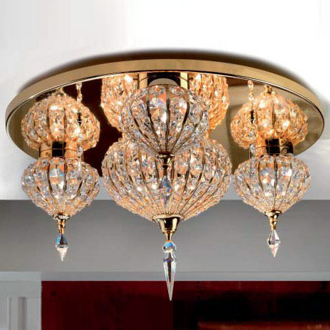 Потолочная люстра Orion DL 7-479/3+1/62 gold