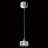 Подвесной светильник Beby Diamond 0170E01 Chrome