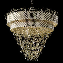 Подвесной светильник IDL Groovy 463/12 gold