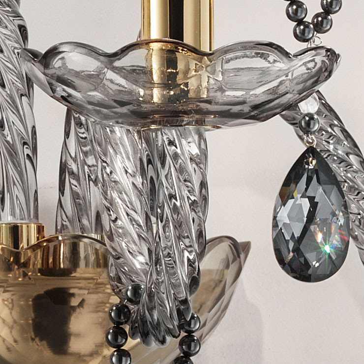 Бра Euroluce Toochic A5 Gold Fume