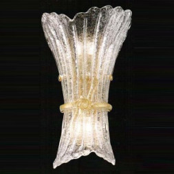 Настенный светильник Italamp 27/APG Transp.-gold/ O