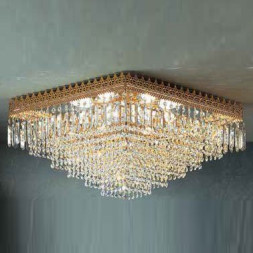 Потолочный светильник Beby Group Empire 1800/6/PL Bronze Brushed CUT CRYSTAL