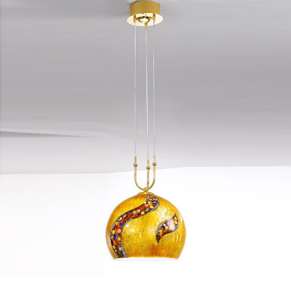 Подвесной светильник Kolarz Luna Kiss 0392.31+1M.3.Ki.Au