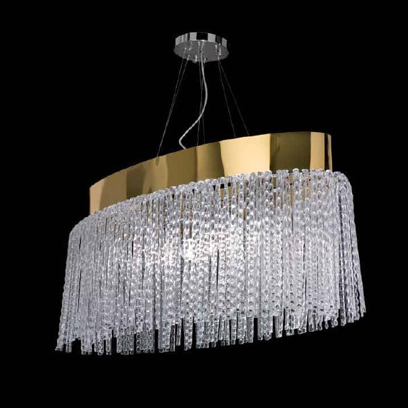 Подвесной светильник Prearo Kompassi 2173/S/120X60/BIS