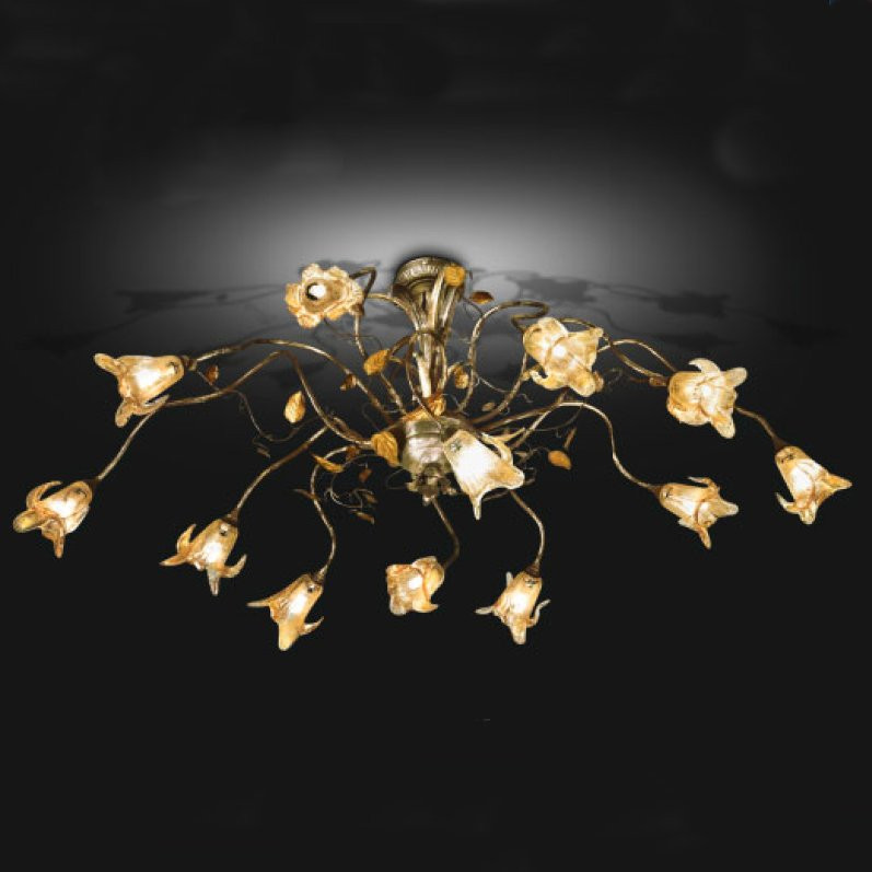 Потолочная люстра Renzo Del Ventisette &quot;Natura&quot; PL 13952/12 ovale DEC. 0121