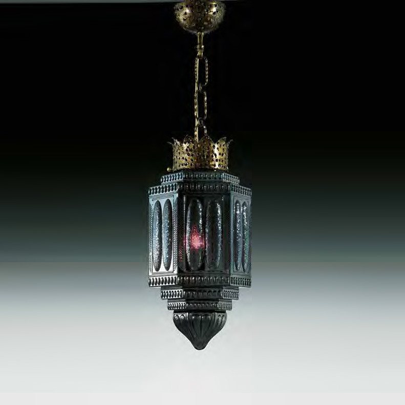 Подвесной светильник MM Lampadari Rococo 6858/1 00 V2493 Nero