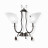 Бра Beby Group Epoque 0185A02 Black shiny 024 Black rose