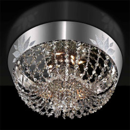 Потолочный светильник Beby Velvet 0150Q01 Chrome Cut Almond