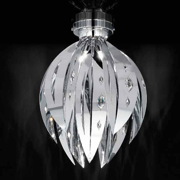 Потолочный светильник IDL Crystal Palm 470/5PF Chrome