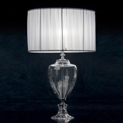 Настольная лампа Euroluce Pluton LP1 silver Transparent