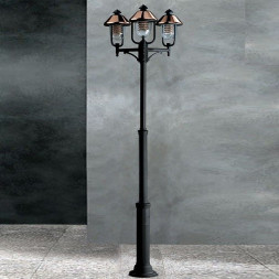 Садово-парковый фонарь Garden Light vecchio rame 94039/3L/CU NE