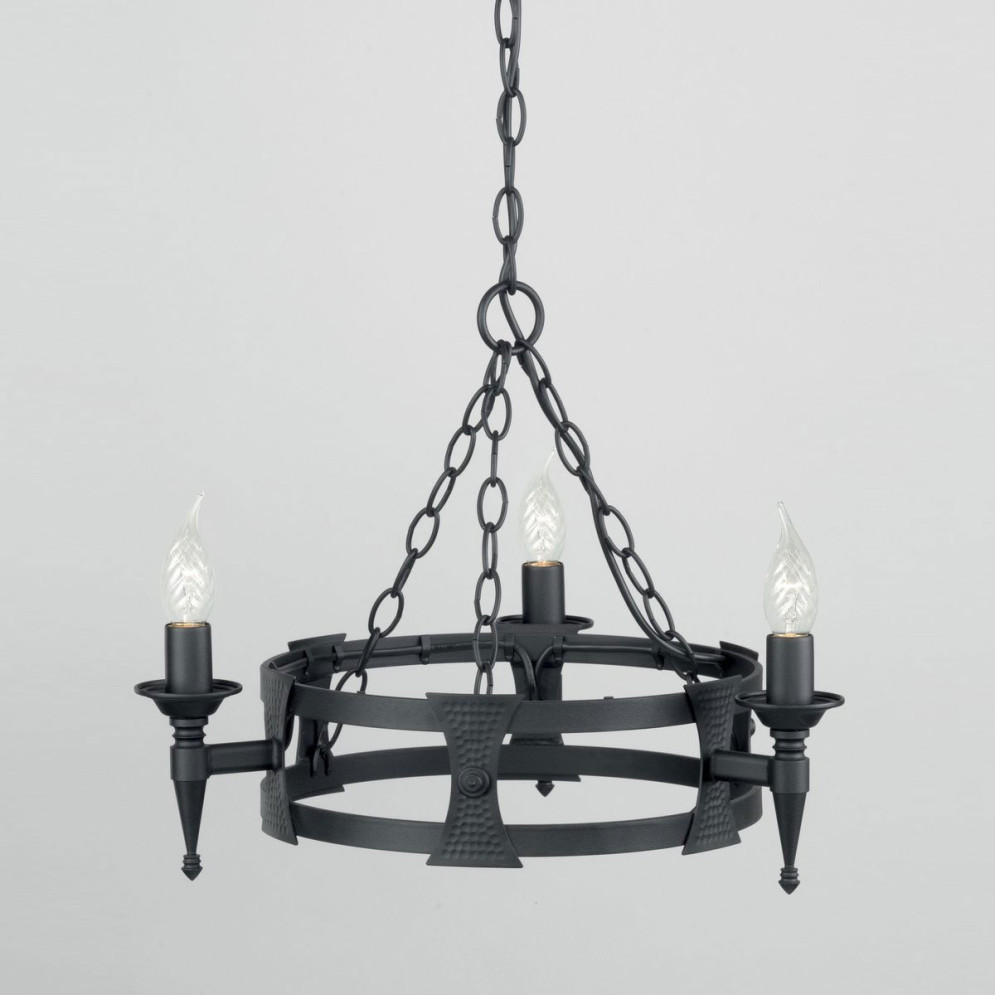 Люстра Elstead Lighting Saxon SAX3 BLK