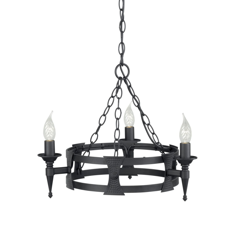 Люстра Elstead Lighting Saxon SAX3 BLK