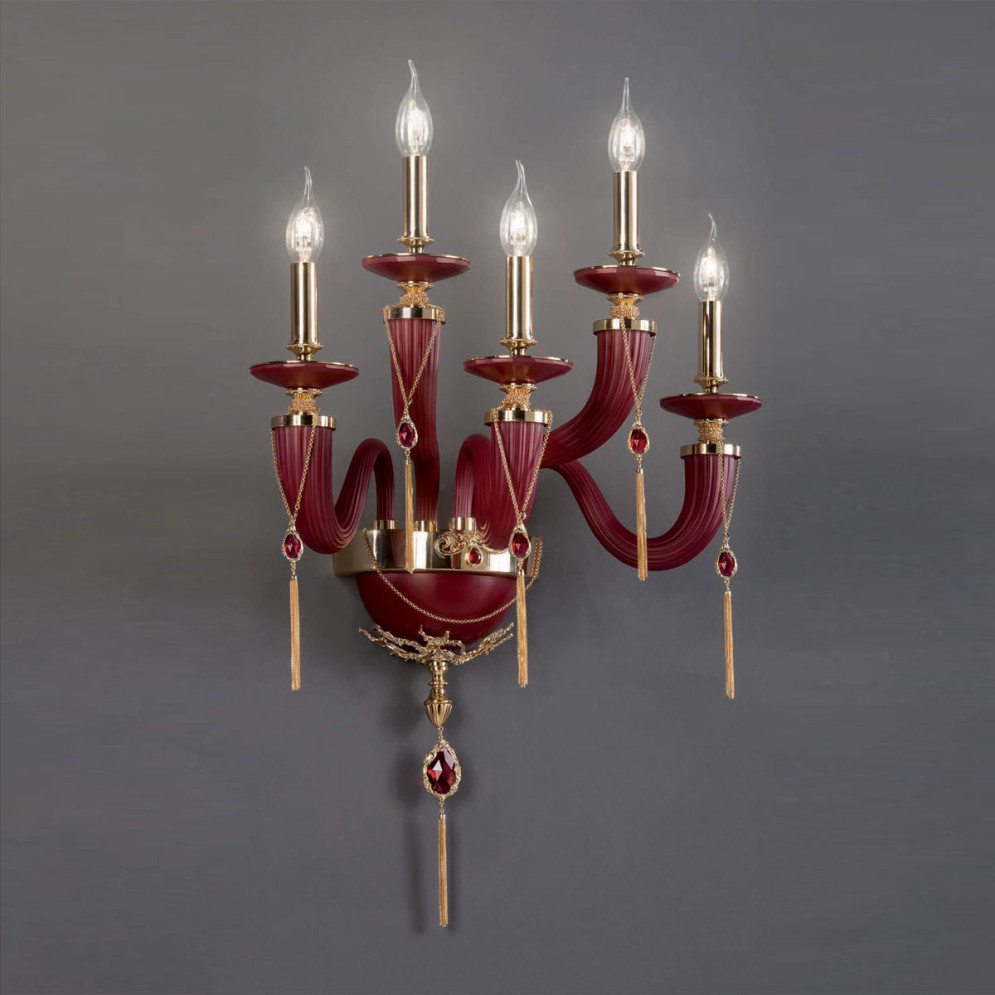 Бра Euroluce Julienne A5 42 red