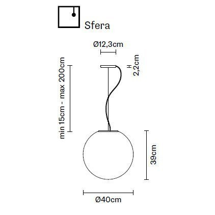 Подвесной светильник Fabbian Lumi F07 A47 01