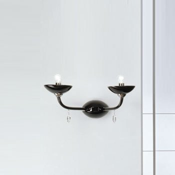 Бра Beby Group Black tube DL33A01 Chrome Dark Rome Cut Almond