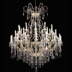 Люстра Beby Group Old style 3355/42 Ivory gold CUT CRYSTAL