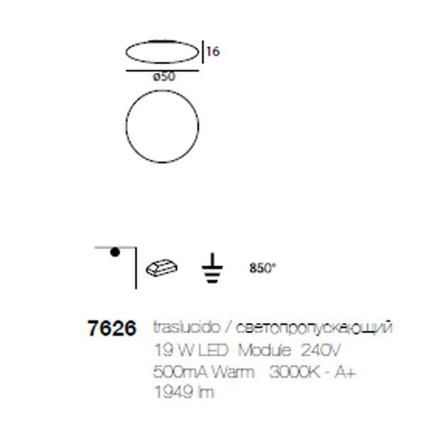 Потолочный светильник Linea Light Squash 7626