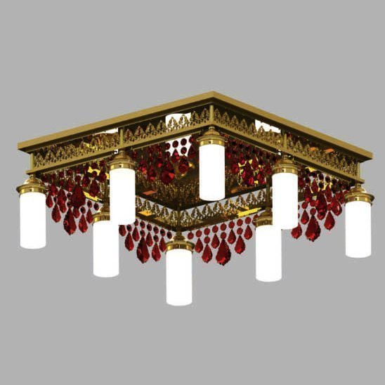 Потолочный светильник Orion Leuchten DLU 1704/8 gold rot