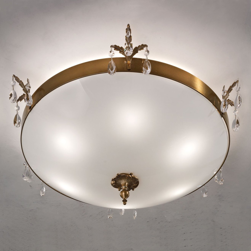 Потолочный светильник Masiero Primadonna PL4 G01 Swarovski elements