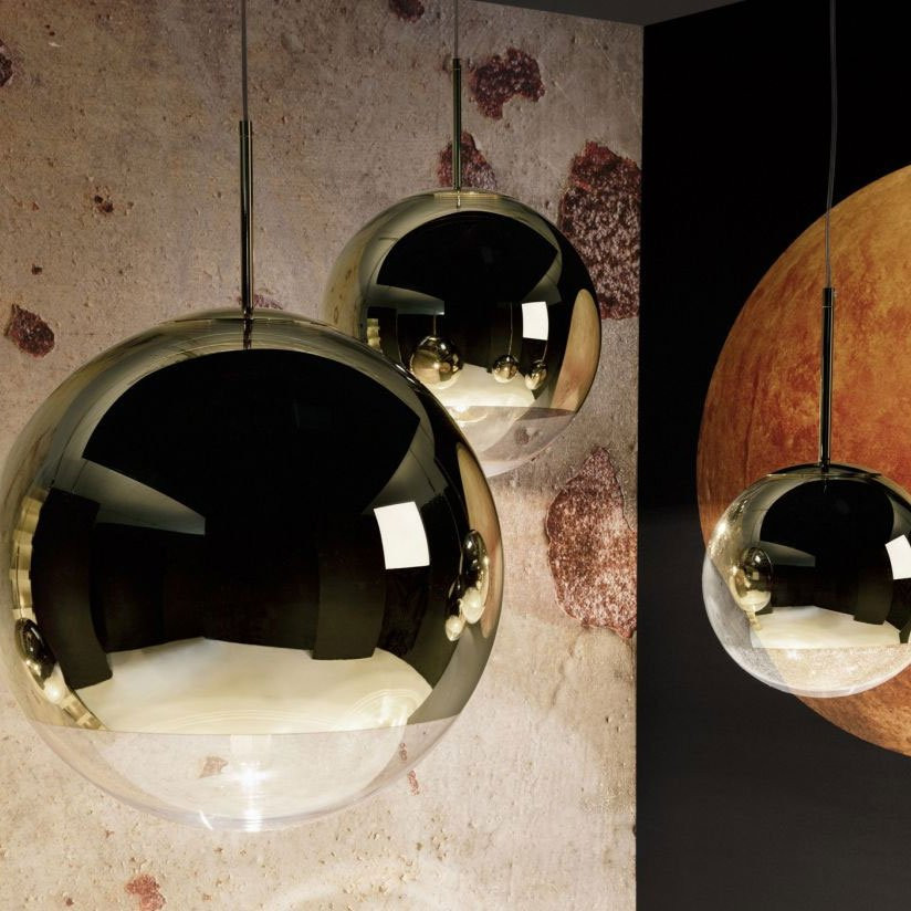 Подвесной светильник Tom Dixon Mirror ball MBB40GEU