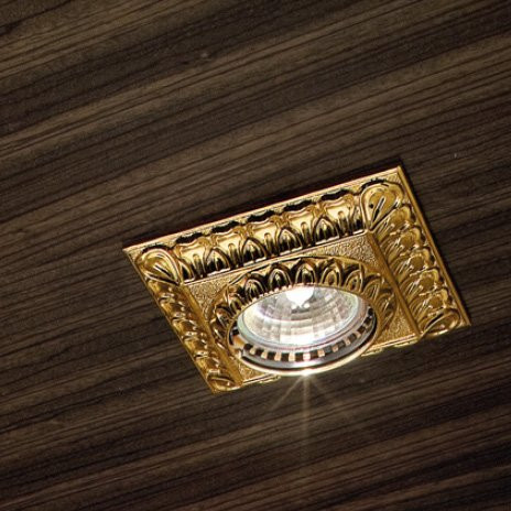 Встраиваемый спот (точечный светильник) Masiero Brass &amp; spots VE 853