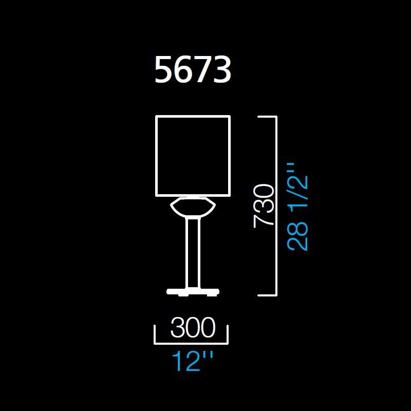 Настольная лампа Barovier&amp;Toso Kensington 5673/WO/BB